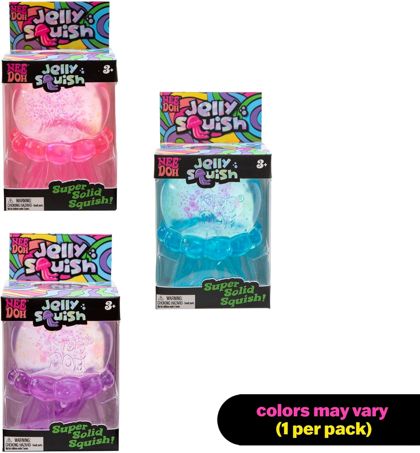 Schylling Needoh Jelly Squish-Surprise Me! (Random Color)